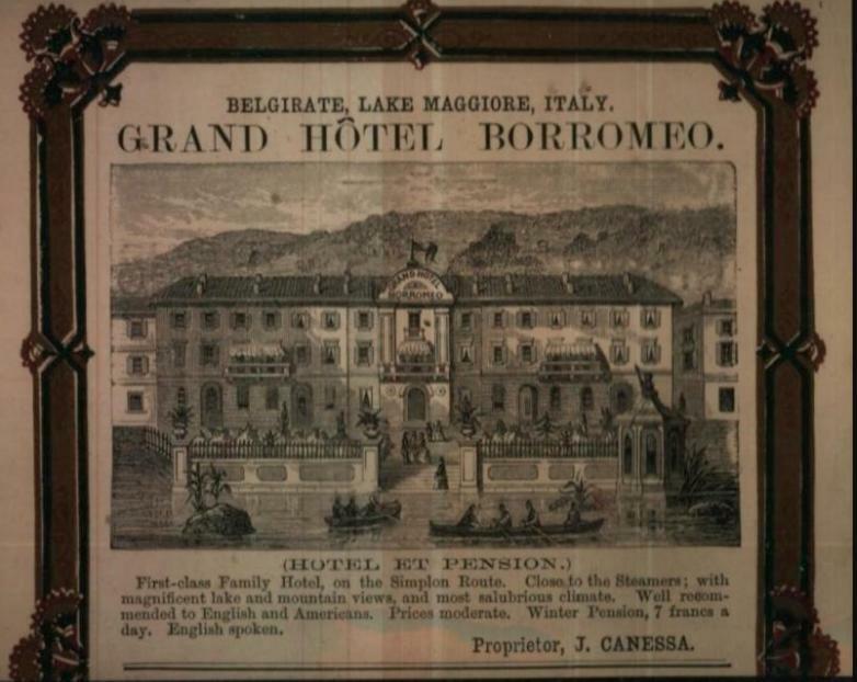 Villa Martelli Belgirate Eksteriør bilde